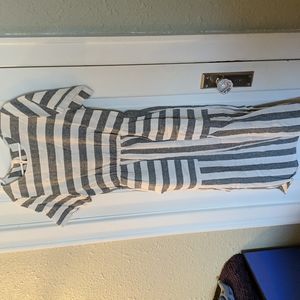 Orange Creek Striped Dress with Pockets